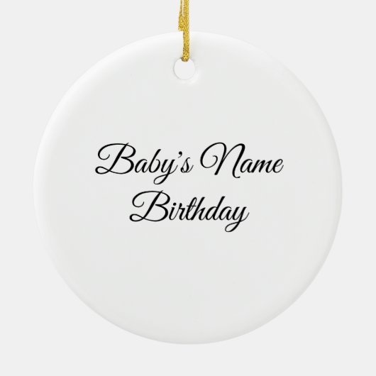 Giraffe, safari-dieren keramisch ornament (Achterkant)