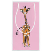 Giraffe, safari-dieren klein cadeauzakje (Voorkant)