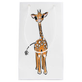 Giraffe, safari-dieren klein cadeauzakje (Voorkant)