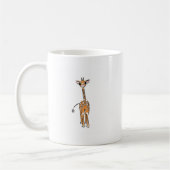 Giraffe, safari-dieren koffiemok (Links)
