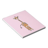 Giraffe, safari-dieren notitieblok (Schuin)