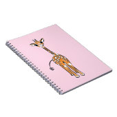 Giraffe, safari-dieren notitieboek (Rechterzijde)