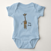 Giraffe, safari-dieren romper (Voorkant)