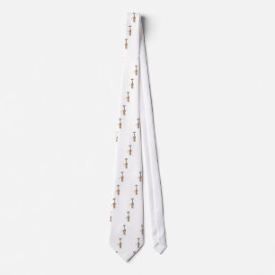 Giraffe, safari-dieren stropdas