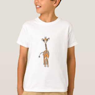 Giraffe, safari-dieren t-shirt