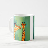 Giraffe Safari Koffiemok (Voorkant links)
