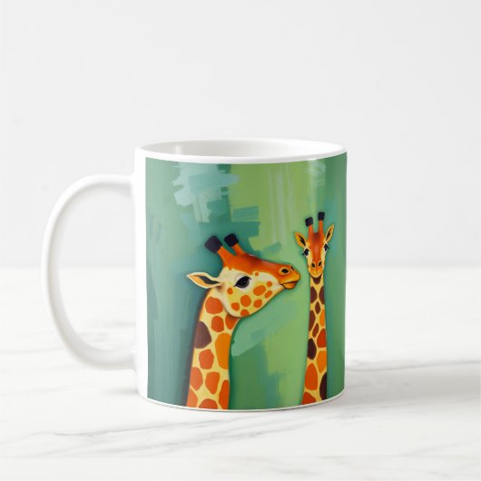 Giraffe Safari Koffiemok (Links)