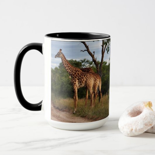 Giraffe Safari Mok (Met donut)