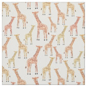 Giraffe Safari Print Stof (Swatch)