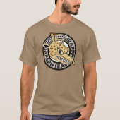Giraffe Safari Seal T-shirt (Voorkant)