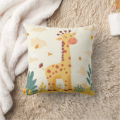 Giraffe Safari Thema Kinderkamer Nursery Kussen (Deken)