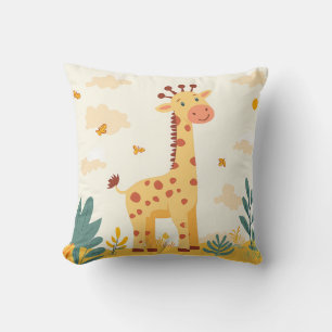Giraffe Safari Thema Kinderkamer Nursery  Kussen