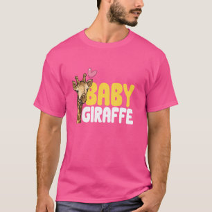 Giraffe Safari Zoo Animal Baby Giraffe T-shirt