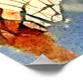 Giraffe Savannah Art Poster (Hoek)