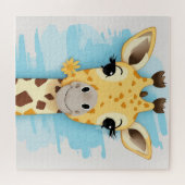 giraffe schattig legpuzzel (Horizontaal)