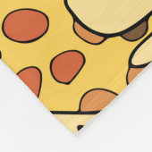 Giraffe schets, leuk naadloos ontwerp. fleece deken (Hoek)