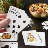 Giraffe Schommel Pokerkaarten (Insitu)