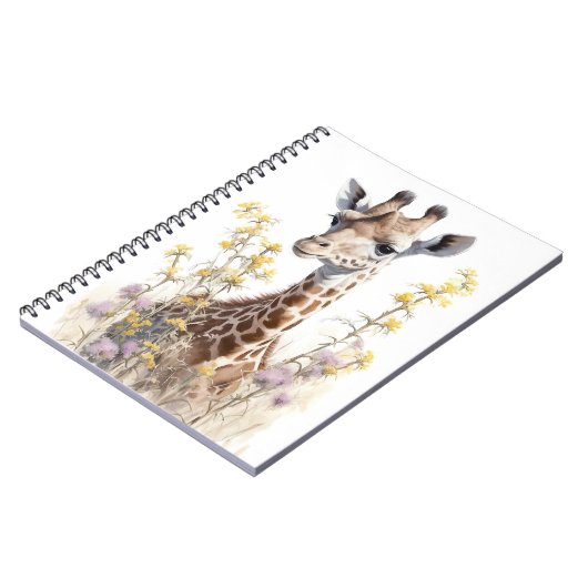 Giraffe School Kantoor Notitieboek Gift (Linkerzijde)
