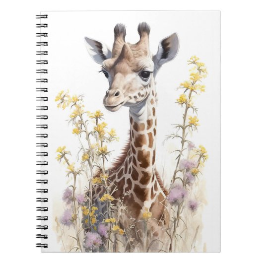 Giraffe School Kantoor Notitieboek Gift (Voorkant)