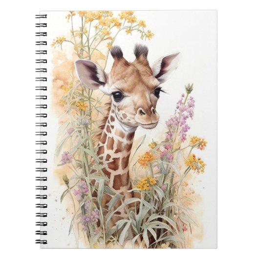 Giraffe School Kantoor Notitieboek Gift (Voorkant)