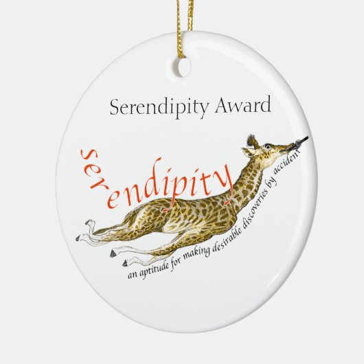 Giraffe Serendipity Award Ornamenten (Links)