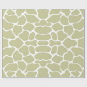 Giraffe Serengeti Safari Cadeaupapier (Vlak)