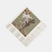 Giraffe servet decoratie servetten (Hoek)