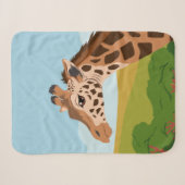 Giraffe Sherpa Deken (Voorkant (horizontaal))