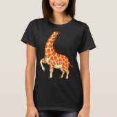 Giraffe Shirt Adult Men Women Kids Giraffe Costume (Voorkant)