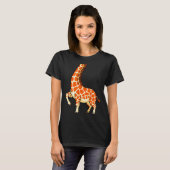 Giraffe Shirt Adult Men Women Kids Giraffe Costume (Voorkant volledig)