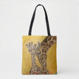 Giraffe Shopping Tas moeder en kind