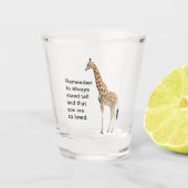 Giraffe Shot Glas (Voorkant)