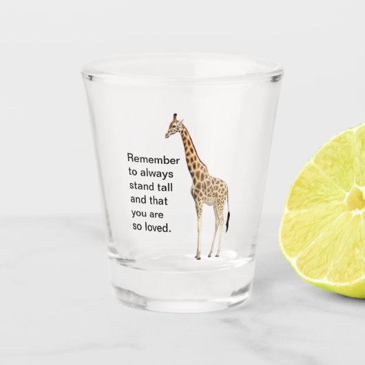 Giraffe Shot Glas (Voorkant)