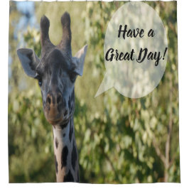 Giraffe Shower Curtain Douchegordijn