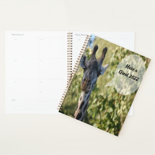 Giraffe Shower Planner (Display)