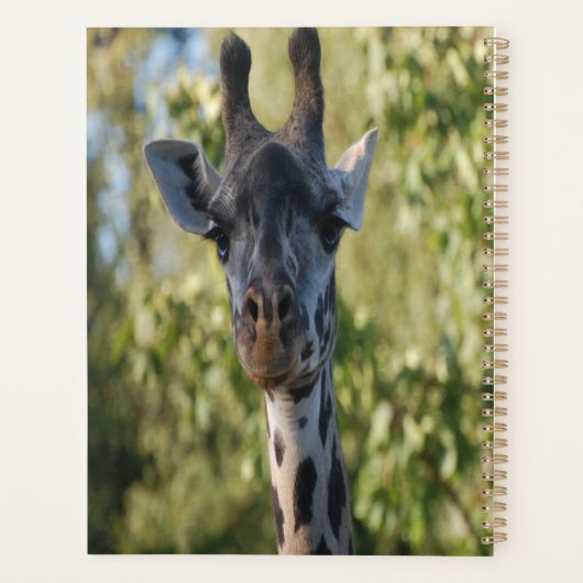 Giraffe Shower Planner (Achterkant)