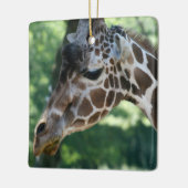 Giraffe Siervoorwerp Keramisch Ornament (Links)