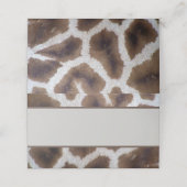 Giraffe Sighting Place kaarten Plaatskaartje (Buitenkant ongevouwen)