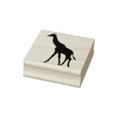 Giraffe silhouet kunst stempel (Stempel)