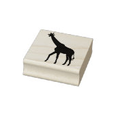 Giraffe silhouet kunst stempel (Stempel)