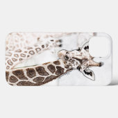 Giraffe Sketch Case-Mate iPhone Case (Achterkant (horizontaal))