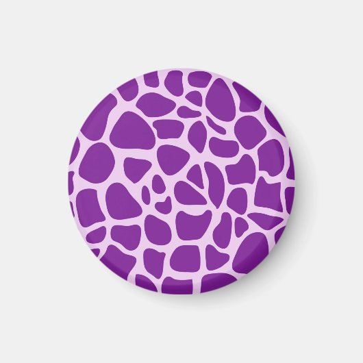 Giraffe Skin Paarse textuur-23324 Magneet (Voorkant)