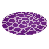 Giraffe Skin Paarse textuur-23324 Snijplank (Hoek)