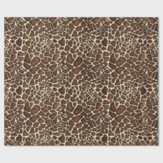 Giraffe Skin Pattern Cadeaupapier (Vlak)