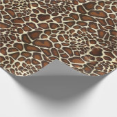 Giraffe Skin Pattern Cadeaupapier (Hoek)