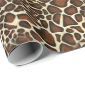 Giraffe Skin Pattern Cadeaupapier (Rol Hoek)