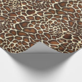 Giraffe Skin Pattern Cadeaupapier (Hoek)