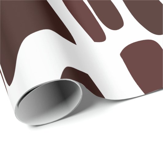 Giraffe Skin Pattern Cadeaupapier (Rol Hoek)