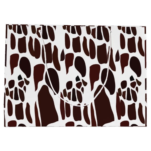 Giraffe Skin Pattern Groot Cadeauzakje (Achterkant)