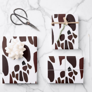 Giraffe Skin Pattern Inpakpapier Vel